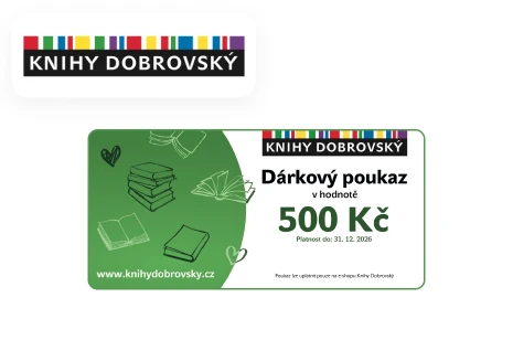114.–133. místo | Poukaz Knihy Dobrovský na 500 Kč