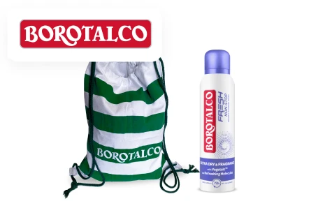 37.–41. místo | Balíček produktů Borotalco za 1 500 Kč